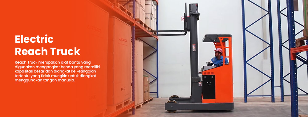 Shigemitsu Electric Reach Truck